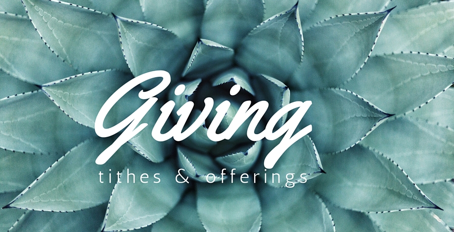 Tithes and Offerings – Pastor Mark