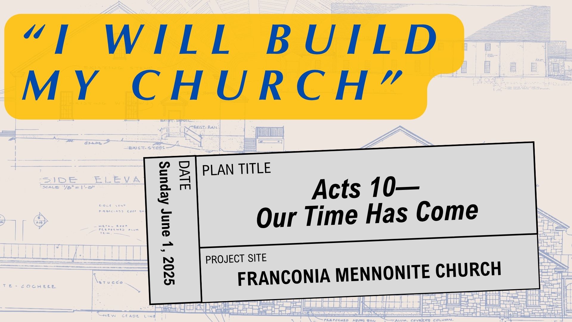 Acts 10-Our time has come