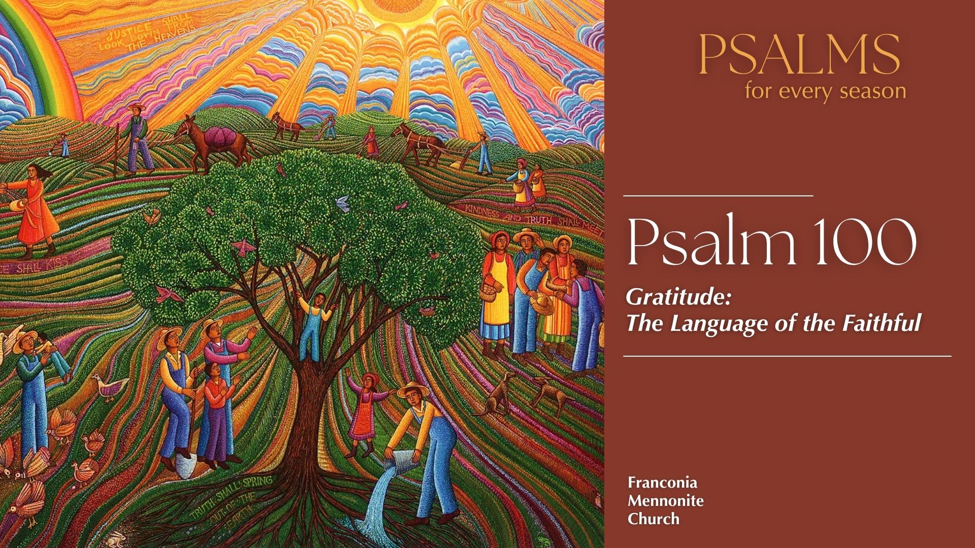 Gratitude: The Language of the Faithful