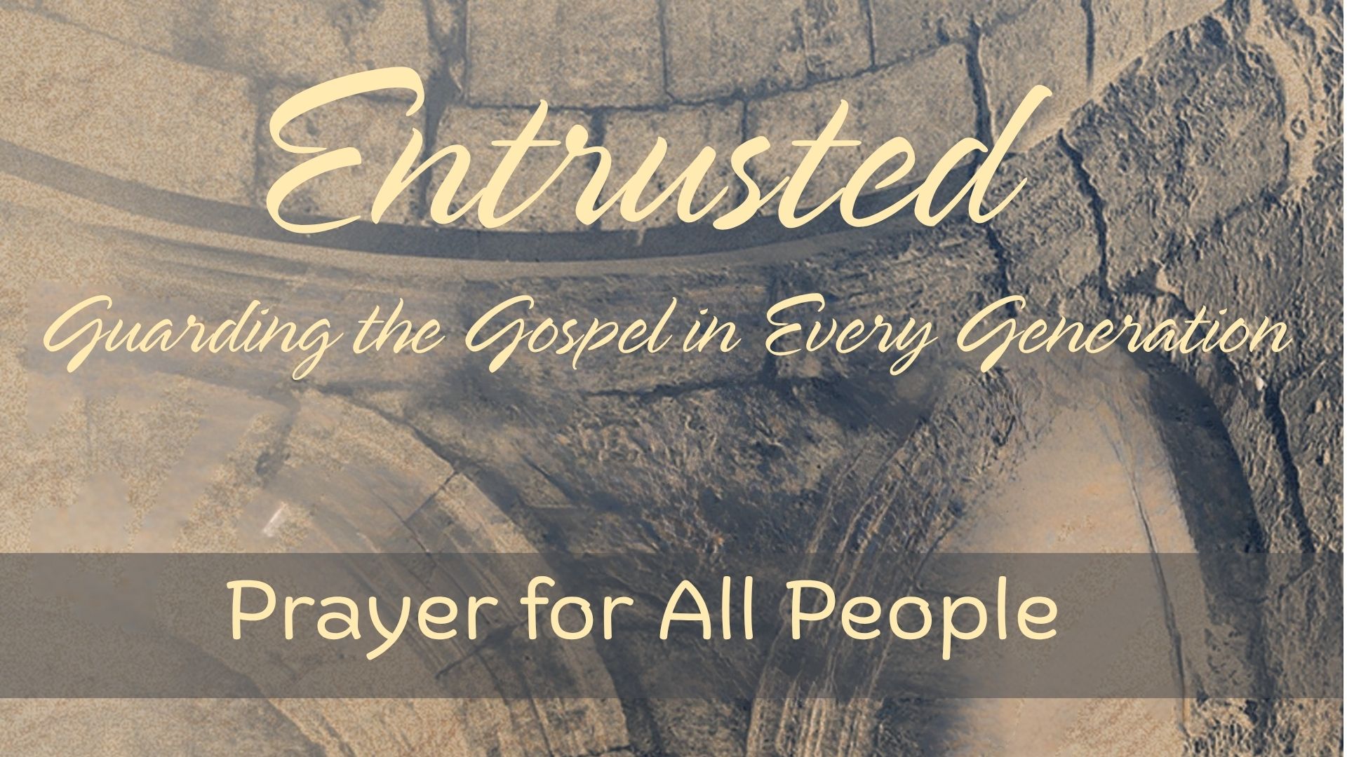 “Prayer for All People”